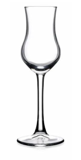 Чарка Grappa скляна на ніжці для лікеру 95мл Pasabahce 440111/sl
