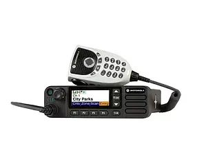 Motorola DM4600e VHF LP рація автомобільна, тангента з клавіатурою. ОРИГІНАЛ!