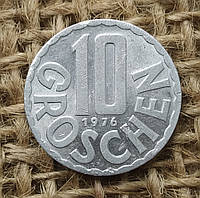 10 грошей 1976 года. Австрия