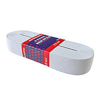 Резинка (гумка) для одягу NewStyle Туреччина, Біла 3,5 см х 10 м, Резинка для шиття плоска.