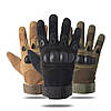 Тактичні рукавички із закритими пальцями (М-2XL) / Чоловічі повнопалі рукавички / Мото рукавички, фото 8