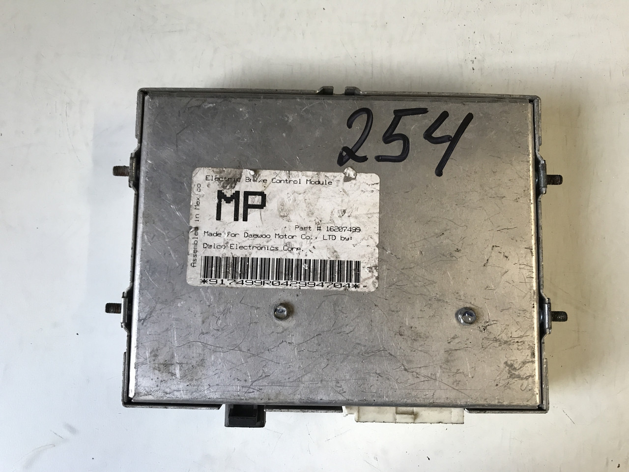 Блок управления ABS Daewoo Nexia 16207499 №254