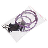 Еспандер трубчастий для фітнесу з карабіном DOUBLE CUBE DT-1002C-10LB навантаження 4,5 кг, фото 5