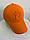 Кепка бейсболка розмір 56-58 з вишитим брендом New York на металевій застібці, Помаранчева, фото 2