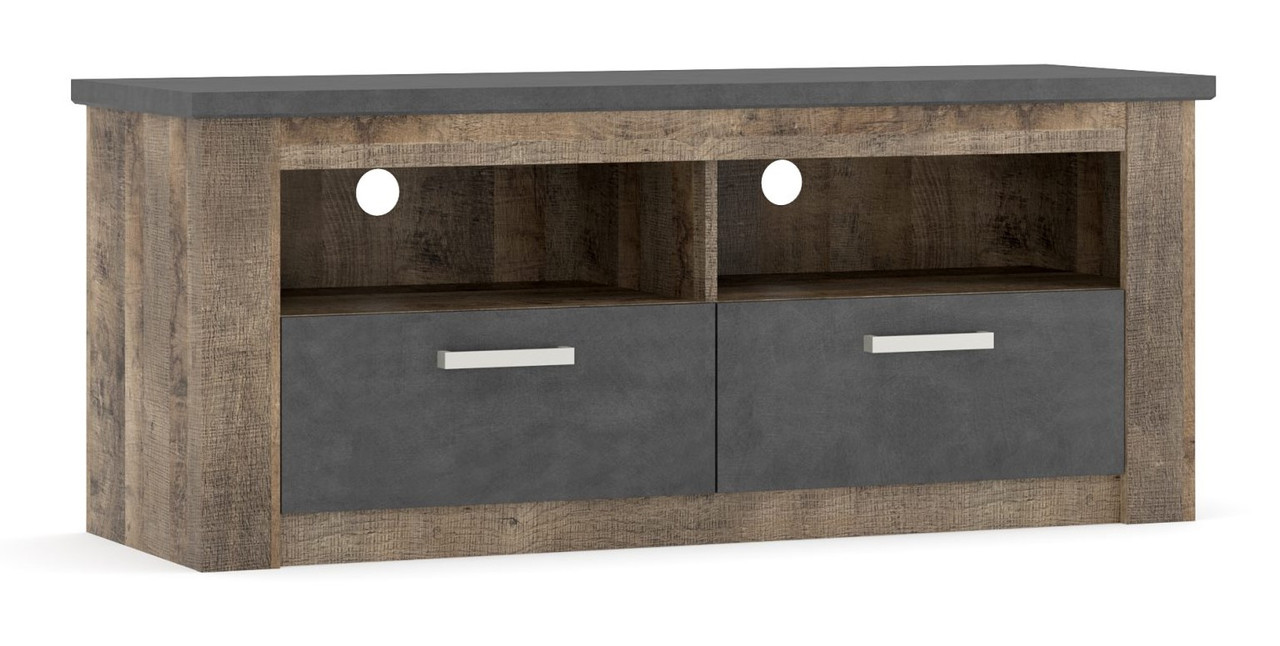Тумба ТВ Джорджія 2Ш 139х47х58 Дуб гранж, Матера Меблі Сервіс, фото 1