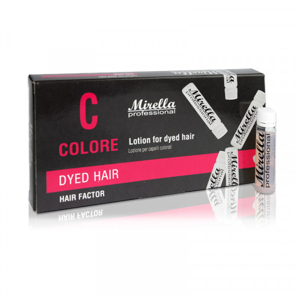 Лосьйон для фарбованого волосся в ампулах Mirella Professional Lotion for hair dyed