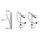 Мусат керамічний для заточування ножів 20,5 см, фото 4