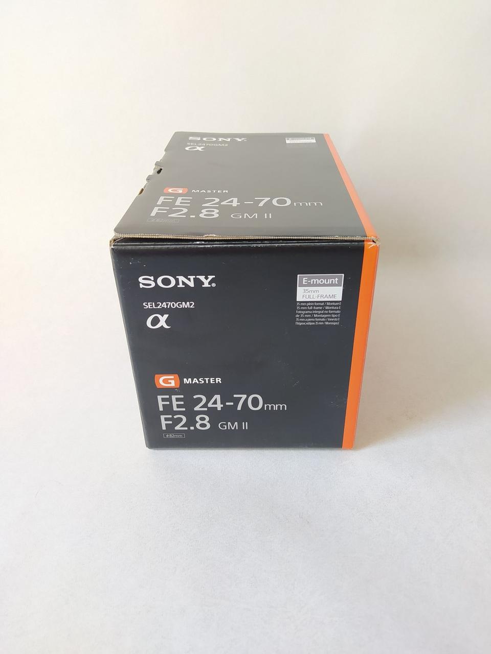 Об&#x27,єктив Sony SEL2470GM2 24-70mm f/2,8G FE - фото 2 - id-p2140751108