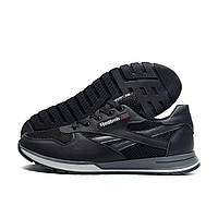 Мужские кроссовки летние сетка Reebok black