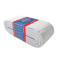 Резинка (гумка) для одягу NewStyle Туреччина, Біла 10 см х 10 м, Резинка для шиття плоска.