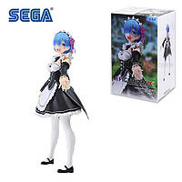 Фигурка Sega Figurizma Re: Zero Rem Жизнь с нуля в альтернативном мире Рем 22 см SF RZ R 22