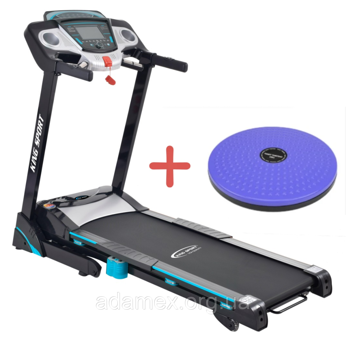 Бігова доріжка King sport T USA-450 на 140 кг. з кутом нахилу + подарунок