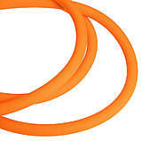 Еспандер трубчастий для фітнесу з карабіном DOUBLE CUBE DT-1002C-15LB навантаження 7кг, фото 4