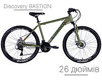 Гірський велосипед Discovery 26" BASTION AM DD, якісні велосипеди з передачами