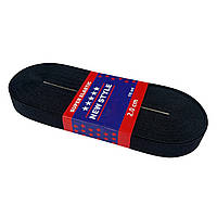 Резинка (гумка) для одягу NewStyle Туреччина, Чорна 2 см х 10 м, Резинка для шиття плоска.