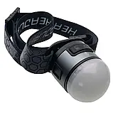 Ліхтар налобний багатофункційний Westinghouse WF256S LED+COB red+white акумуляторний з Type-C, фото 3