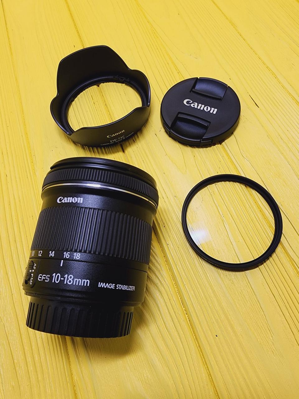 Canon Zoom Lens EF-S 10-18mm 1:4.5-5.6 IS STM. - фото 1 - id-p2140753354