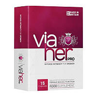 Препарат для жіночого сексуального здоров'я ViaHer Pro, 15 шт Кітті