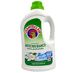 Гель для прання білий мускус Шантеклер ChanteClair lavatrice muschio bianco 28p 1,26L 8шт/ящ (Код: 00-00010603)