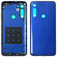 Задня кришка Motorola Moto G8 XT2045-1 синя Original PRC