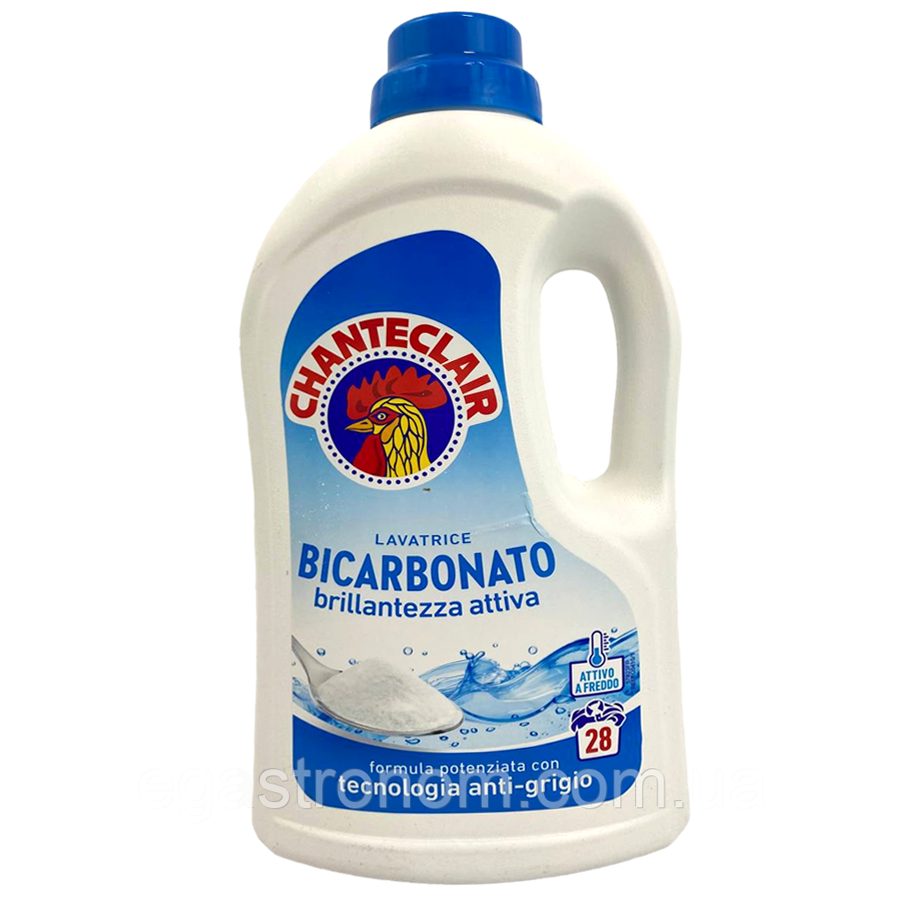 Гель для прання бікарбонат Шантеклер ChanteClair lavatrice bicarbonato 28p 1,26L 8шт/ящ (Код: 00-00010597)