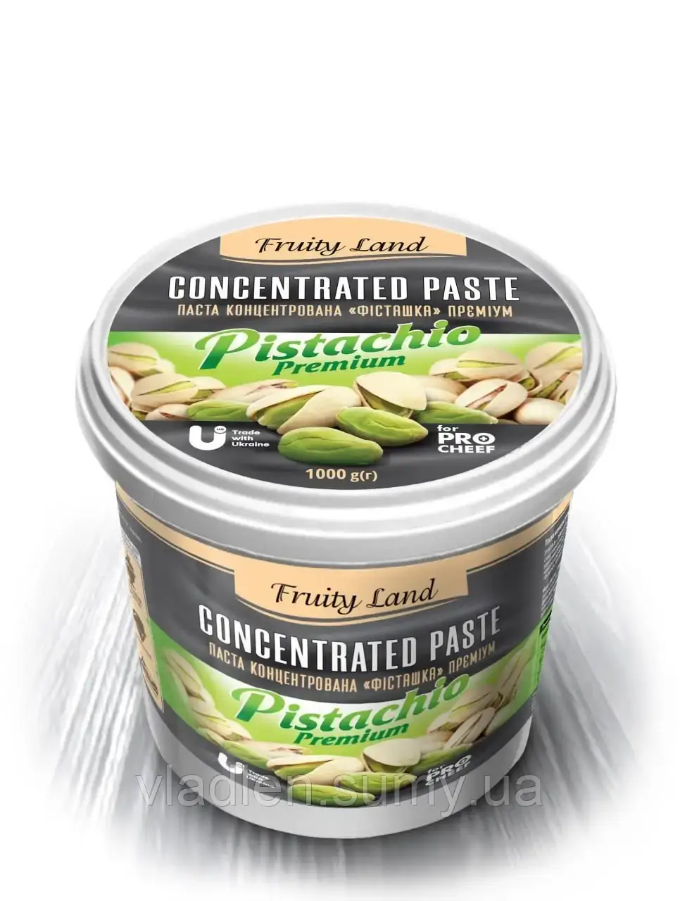 Фісташкова паста концентрована Преміум FruityLand, 1 кг, фото 1