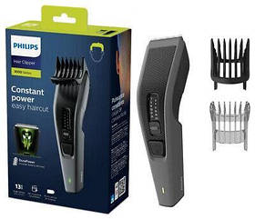 Тример для стрижки та бороди Philips Series 3000 HC3510/15, машинка для стрижки вусів та бороди, електробритва