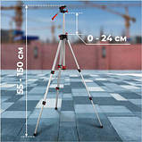 Штатив INTERTOOL MT-3059, 1.5 м для лазерного рівня, 1/4", фото 8