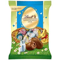 Шоколадні яйця Lindt Alpenvollmilch Minis Eier 100g