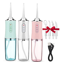 Ирригатор полости рта portable oral irrigator для всей семьи 3 режима оральные ирригаторы для очищения полости