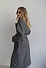 Кашемірове жіноче пальто оверсайз Росса довжина міді Gf2678, фото 5