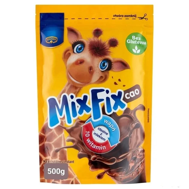 Какао-напиток МиксФикс MixFix 500г - фото 1 - id-p2140768125