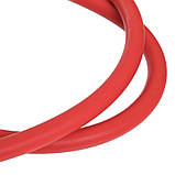 Еспандер трубчастий для фітнесу з карабіном DOUBLE CUBE DT-1002C-30LB навантаження 13.5кг, фото 4