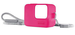 Чохол + ремішок GoPro Sleeve & Lanyard Electric Pink (ACSST-011)