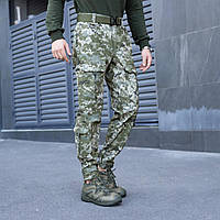 Військові чоловічі демісезонні штани Soft Shell Hardy Піксель - S, M, L, XL, 2XL, 3XL
