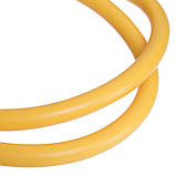 Еспандер трубчастий для фітнесу з карабіном DOUBLE CUBE DT-1002C-35LB навантаження 16кг, фото 3