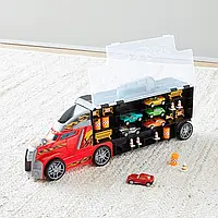 Развивающий набор Автовоз с машинками Toy Car Carrier Truck With Storage