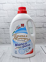 Гель для прання універсальний (ефект Extra-White) - SPUMA DI SCIAMPAGNA Bianco Puro. 1551 мл, 33прання Італія