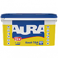 Aura Fix PVA, клей ПВА будівельний універсальний, 1л