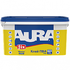 Aura Fix PVA, клей ПВА будівельний універсальний, 10л