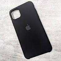 Чехол Silicone Case с микрофиброй для iPhone 11 Pro Max Black (18)