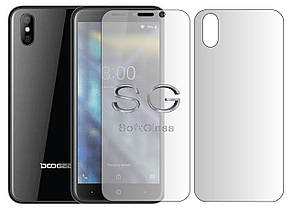 М'яке скло Doogee X50 Комплект: Передня та Задня панелі поліуретанове SoftGlass