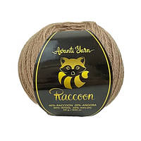 Avanti Yarn RACCOON / Ракун / 40% пух єнота , 20% ангора, 20% вовна, 20% нейлон