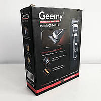 Электробритва с насадками для бороды GEMEI GM-6115 / Машинка для стрижки бороди HG-285 волос беспроводная