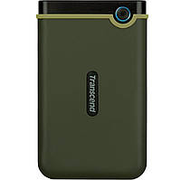 Зовнішній жорсткий диск Transcend HDD 2.5" USB 2TB StoreJet 25M3 Military Green Slim (TS2TSJ25M3G)