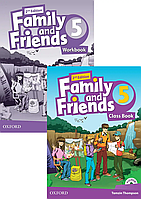 Family and Friends 5 2nd Student's book+Workbook