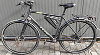 Велосипед ALU 28" Cube Travel Pro 7шв серый/зеленый (HPA-28)