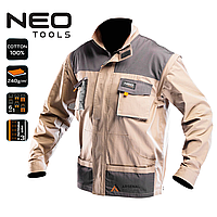 Куртка-жилет рабочая мужская 2 в 1, размер S/48 NEO (81-310-S)