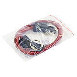 Еспандер трубчастий для фітнесу з кільцем DOUBLE CUBE DT-1002R-20LB навантаження 9кг, фото 3