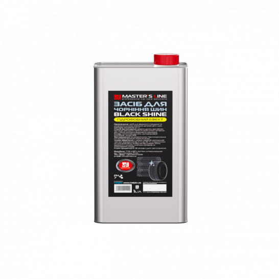 Очисник-кондиціонер для шин на силіконовій основі Helpix Black Shine 1 л
